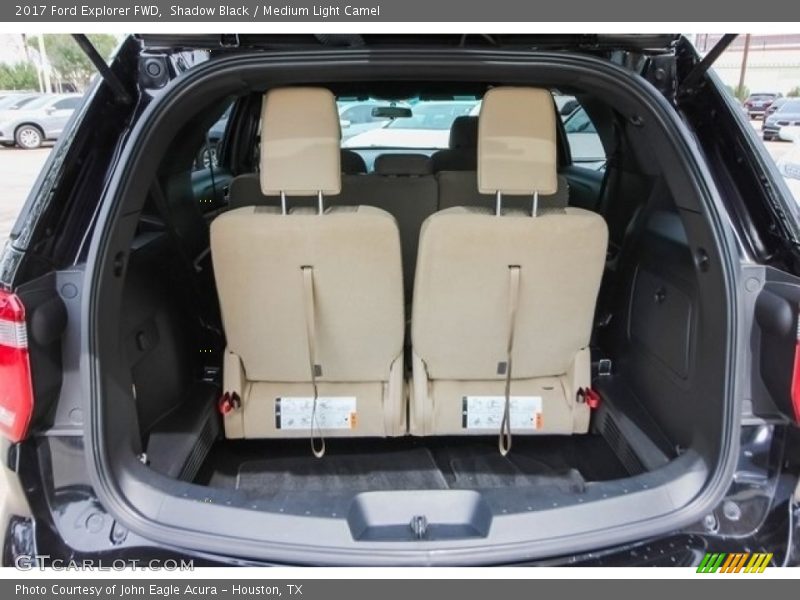 Shadow Black / Medium Light Camel 2017 Ford Explorer FWD