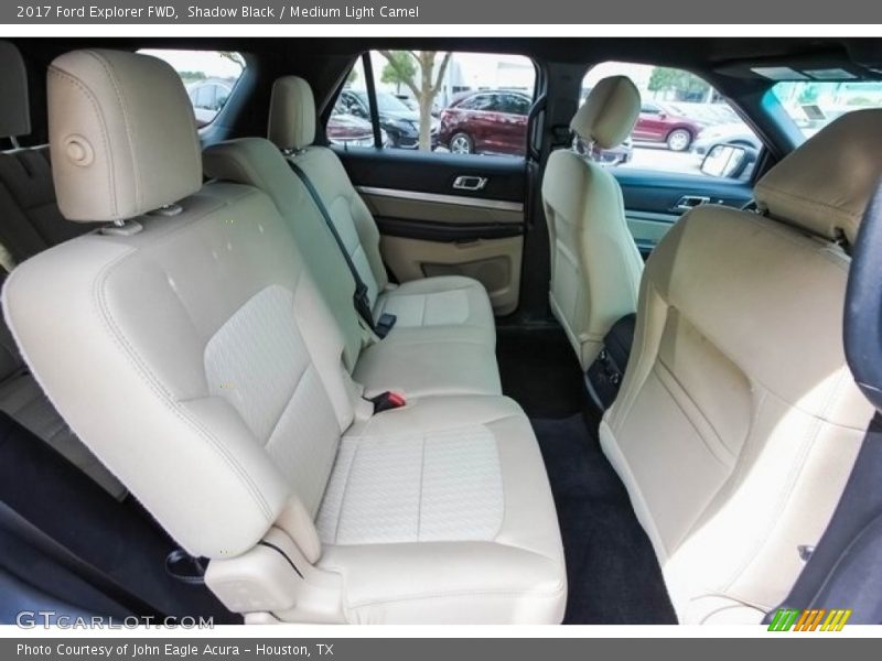 Shadow Black / Medium Light Camel 2017 Ford Explorer FWD