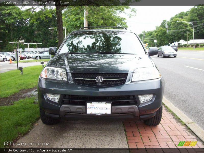 Sagebrush Pearl / Ebony 2003 Acura MDX