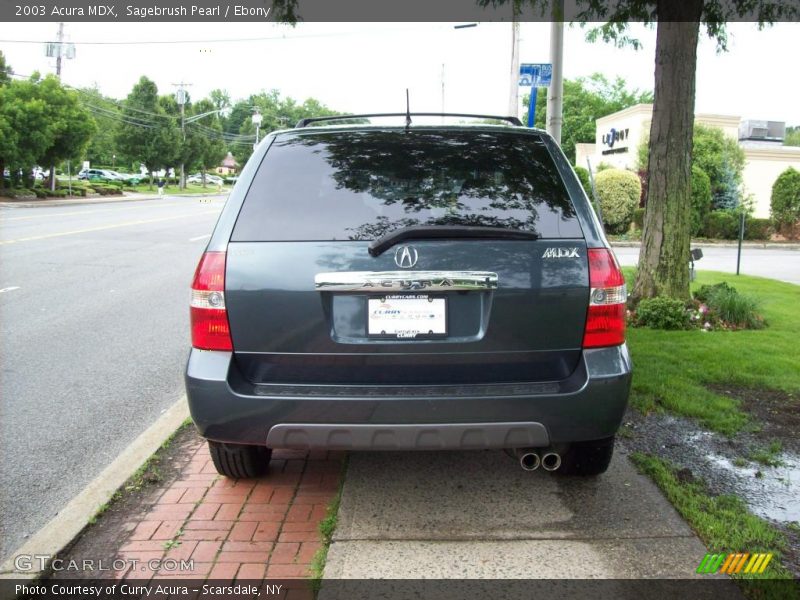 Sagebrush Pearl / Ebony 2003 Acura MDX