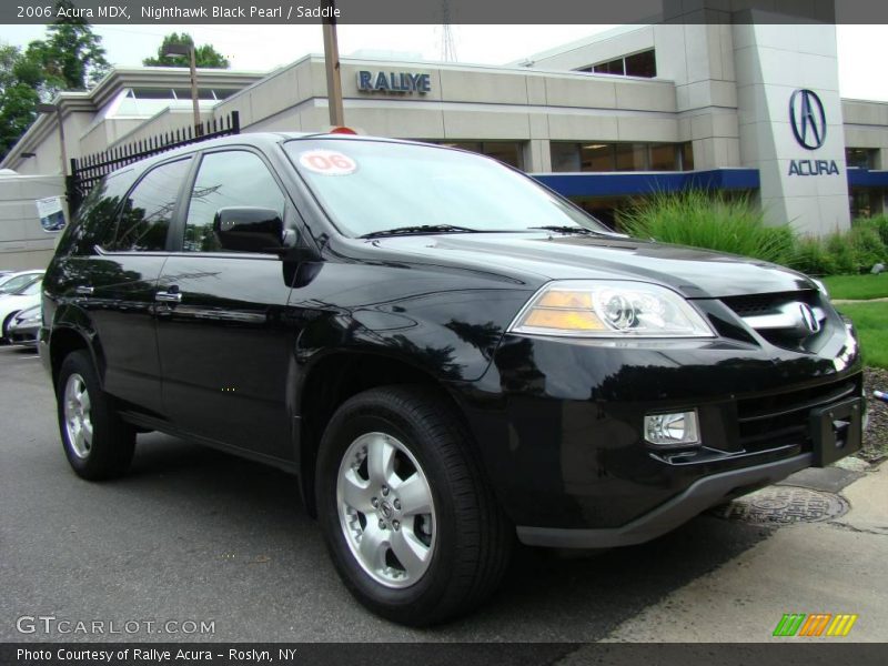 Nighthawk Black Pearl / Saddle 2006 Acura MDX