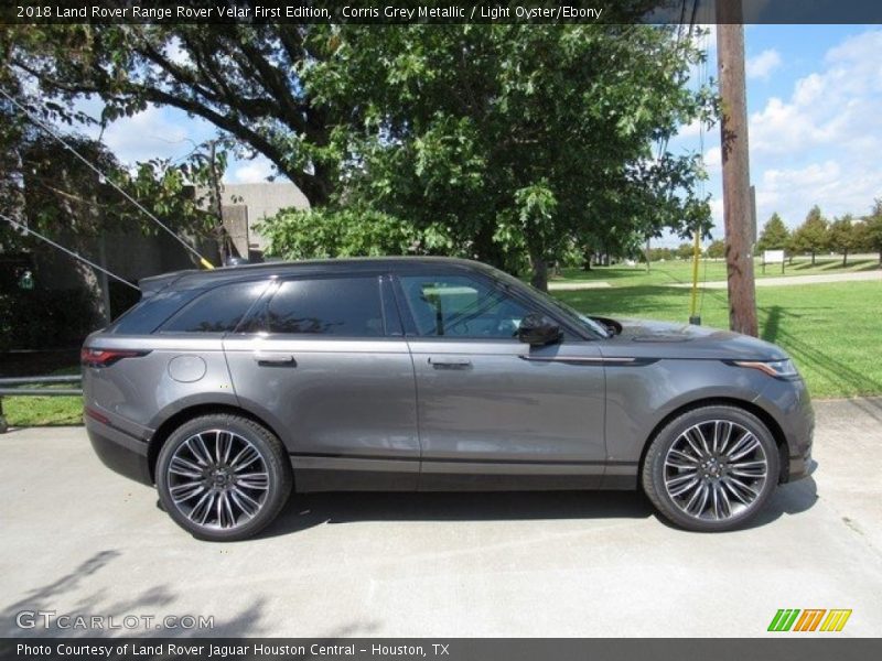 Corris Grey Metallic / Light Oyster/Ebony 2018 Land Rover Range Rover Velar First Edition