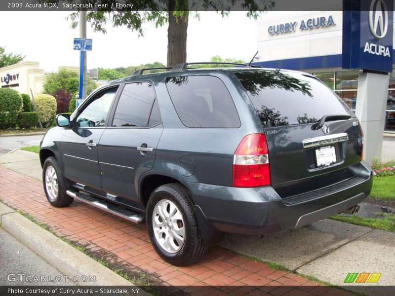 Sagebrush Pearl / Ebony 2003 Acura MDX