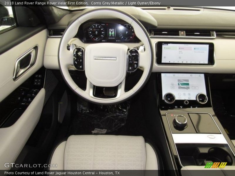 Corris Grey Metallic / Light Oyster/Ebony 2018 Land Rover Range Rover Velar First Edition