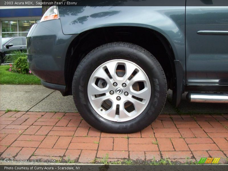 Sagebrush Pearl / Ebony 2003 Acura MDX