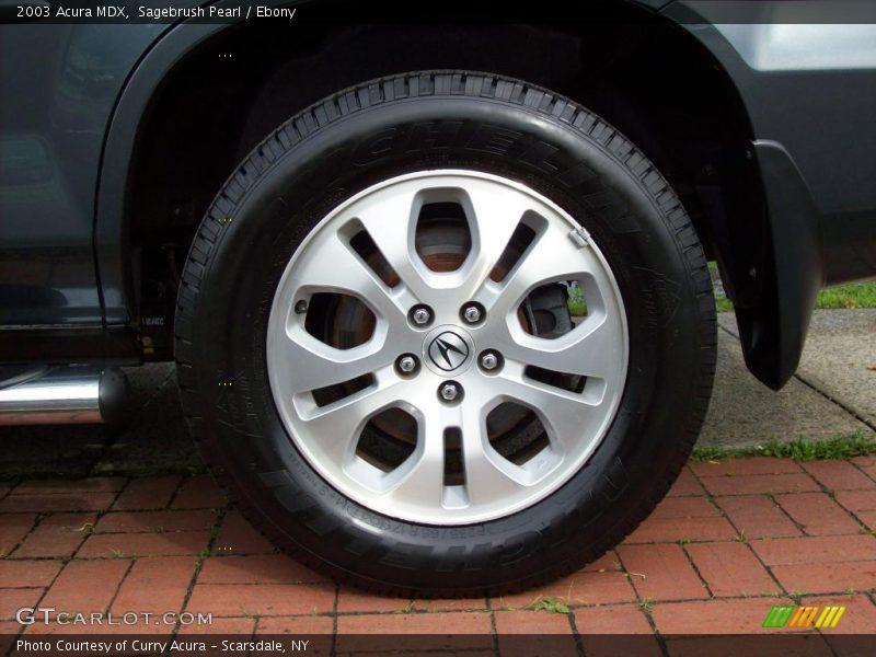 Sagebrush Pearl / Ebony 2003 Acura MDX