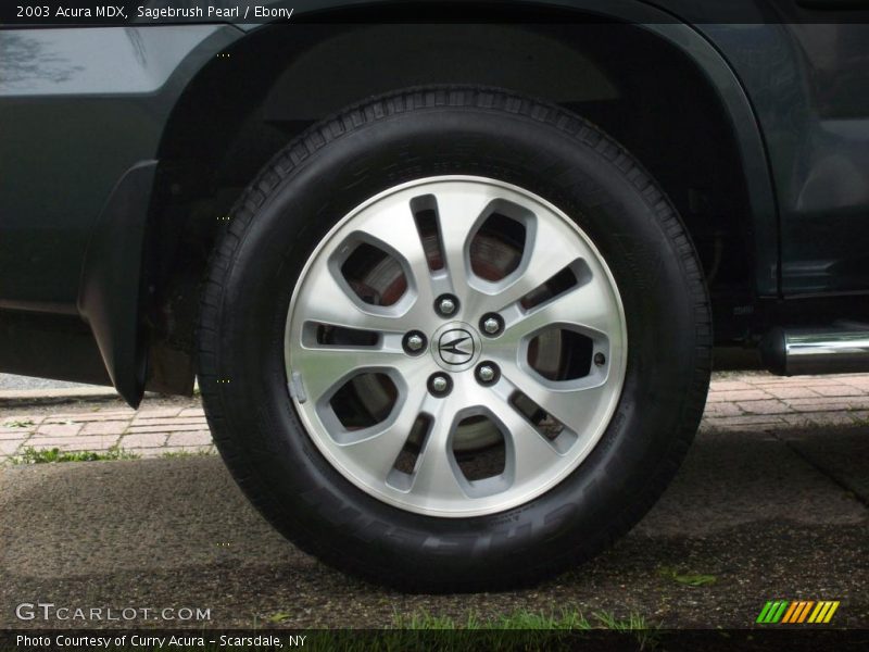 Sagebrush Pearl / Ebony 2003 Acura MDX