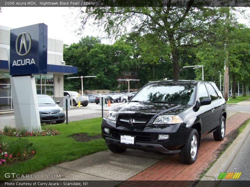 Nighthawk Black Pearl / Ebony 2006 Acura MDX
