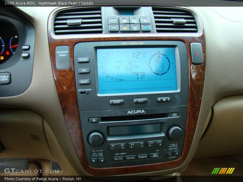 Nighthawk Black Pearl / Saddle 2006 Acura MDX