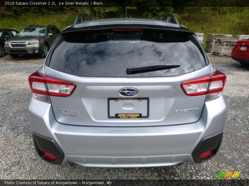 Ice Silver Metallic / Black 2018 Subaru Crosstrek 2.0i