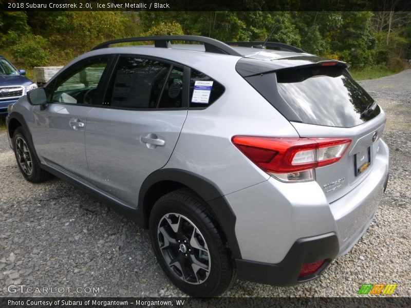 Ice Silver Metallic / Black 2018 Subaru Crosstrek 2.0i