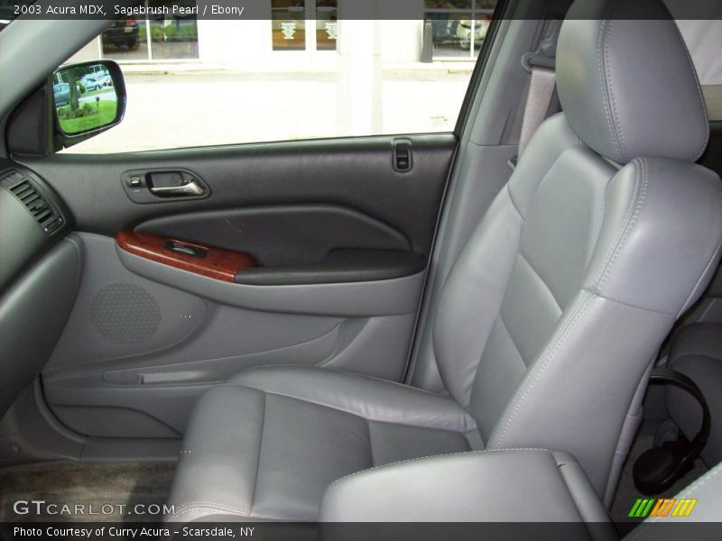 Sagebrush Pearl / Ebony 2003 Acura MDX