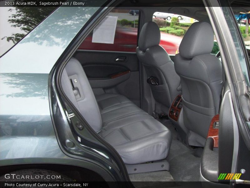 Sagebrush Pearl / Ebony 2003 Acura MDX