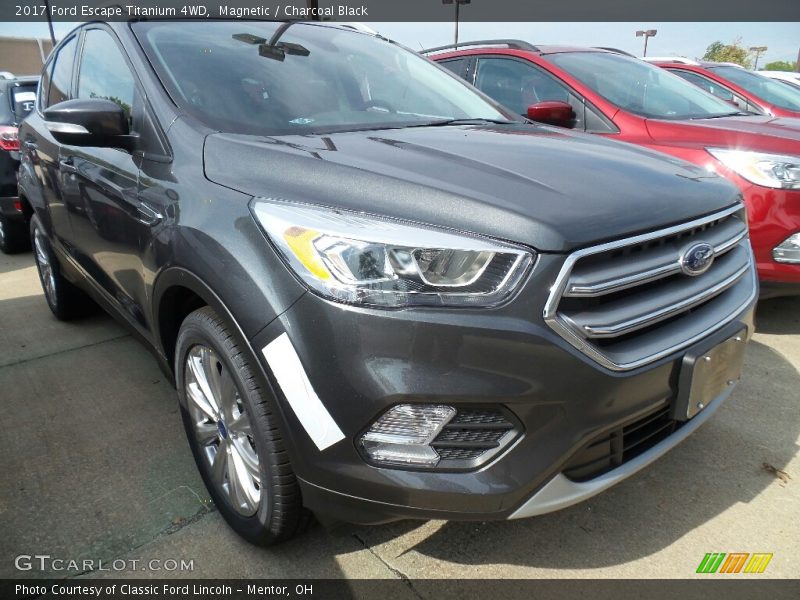 Magnetic / Charcoal Black 2017 Ford Escape Titanium 4WD