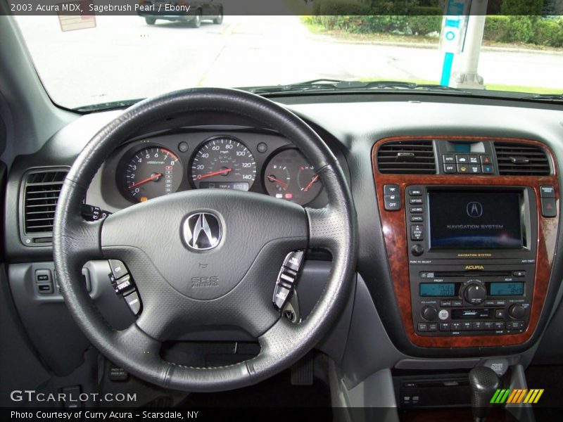 Sagebrush Pearl / Ebony 2003 Acura MDX