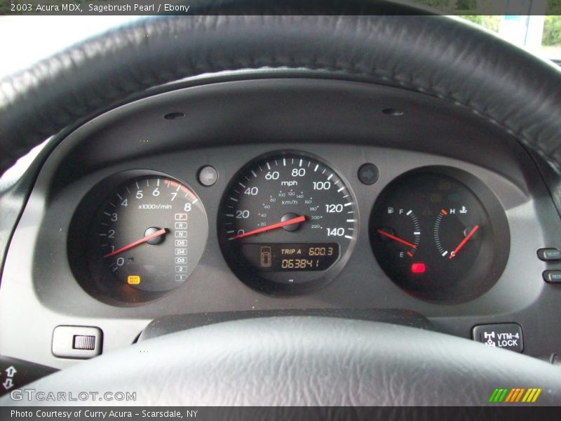 Sagebrush Pearl / Ebony 2003 Acura MDX