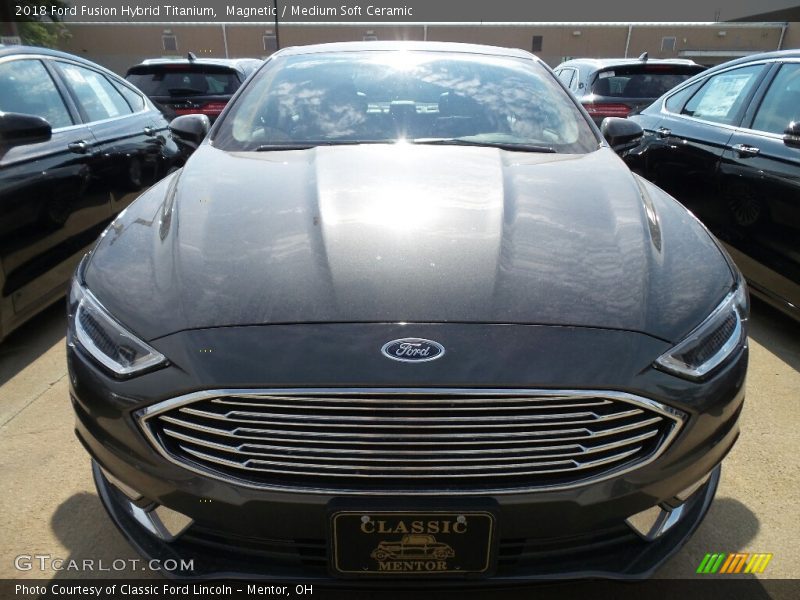 Magnetic / Medium Soft Ceramic 2018 Ford Fusion Hybrid Titanium