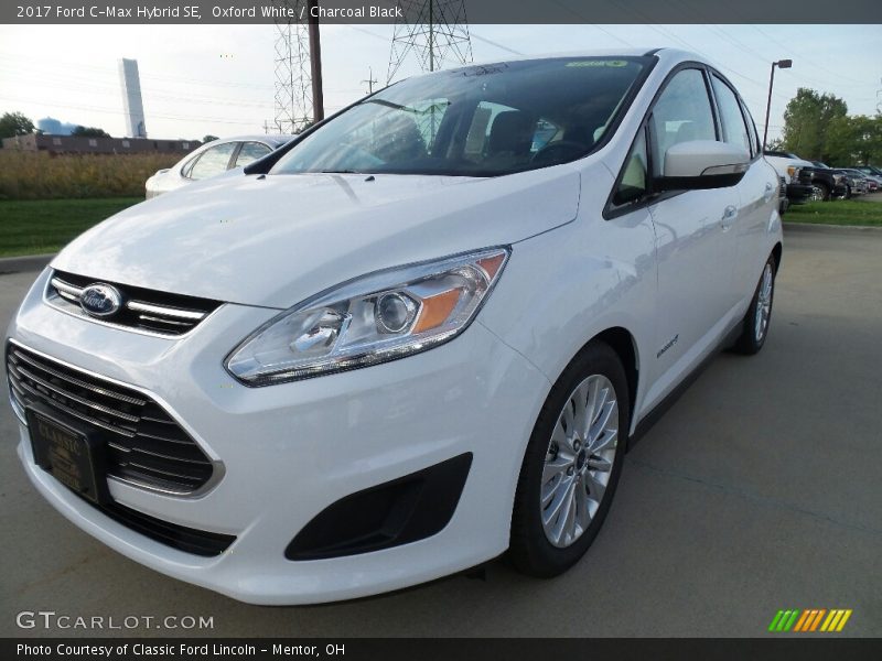 Oxford White / Charcoal Black 2017 Ford C-Max Hybrid SE