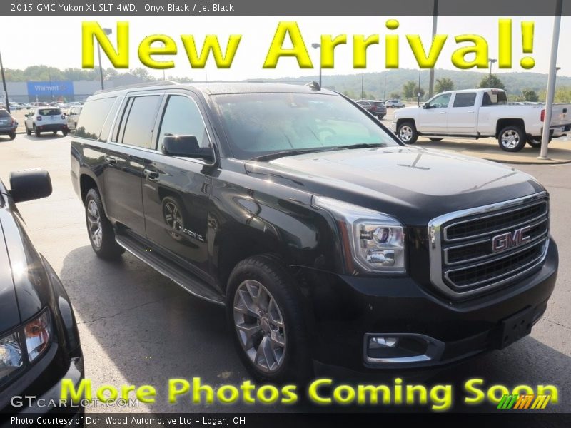 Onyx Black / Jet Black 2015 GMC Yukon XL SLT 4WD