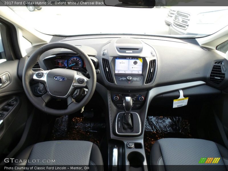 Oxford White / Charcoal Black 2017 Ford C-Max Hybrid SE