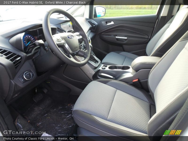 Oxford White / Charcoal Black 2017 Ford C-Max Hybrid SE