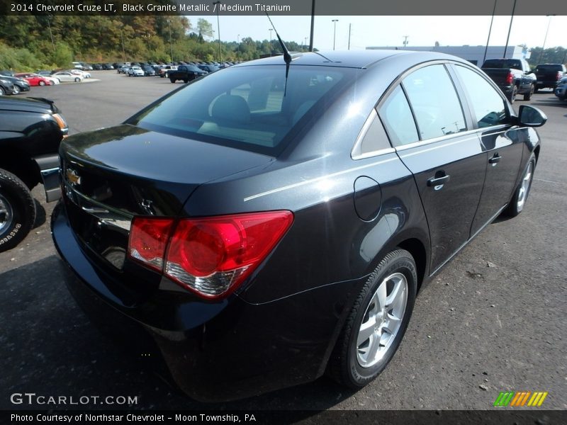 Black Granite Metallic / Medium Titanium 2014 Chevrolet Cruze LT