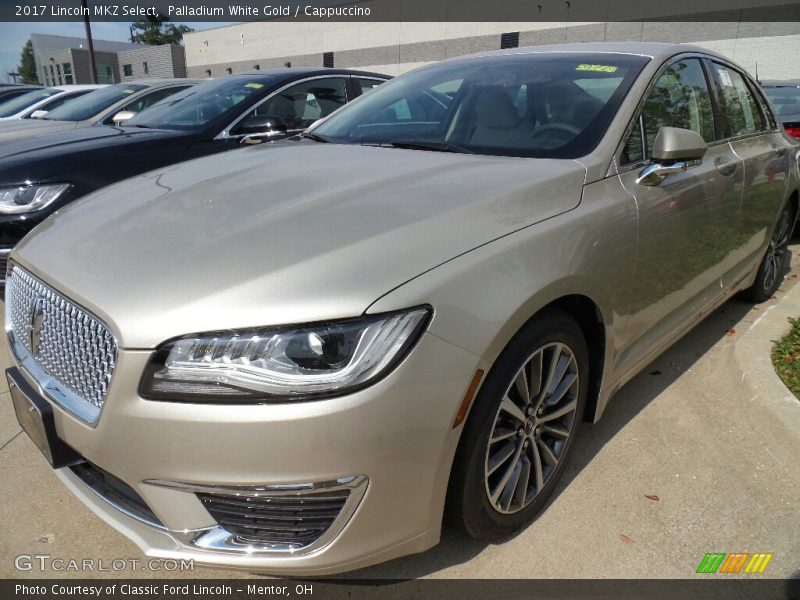 Palladium White Gold / Cappuccino 2017 Lincoln MKZ Select