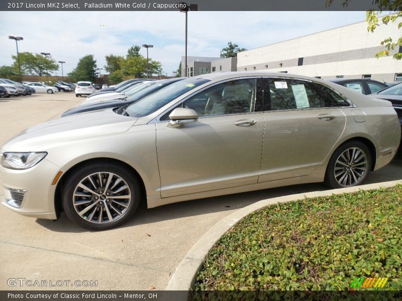 Palladium White Gold / Cappuccino 2017 Lincoln MKZ Select