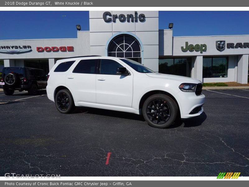 White Knuckle / Black 2018 Dodge Durango GT