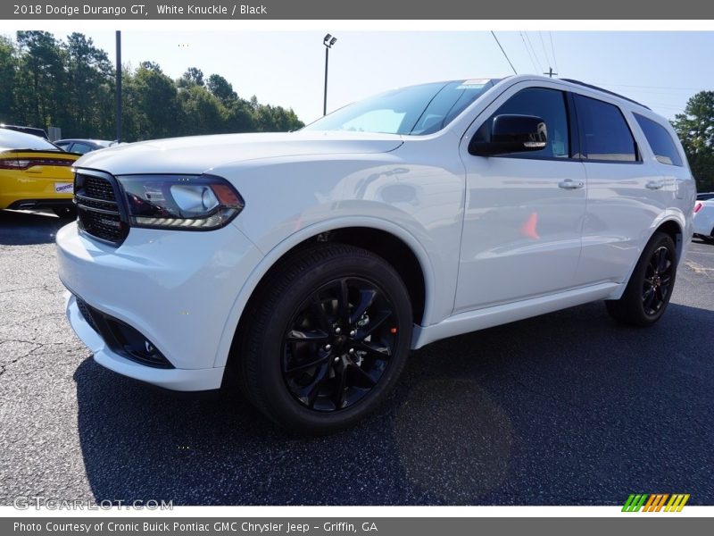 White Knuckle / Black 2018 Dodge Durango GT