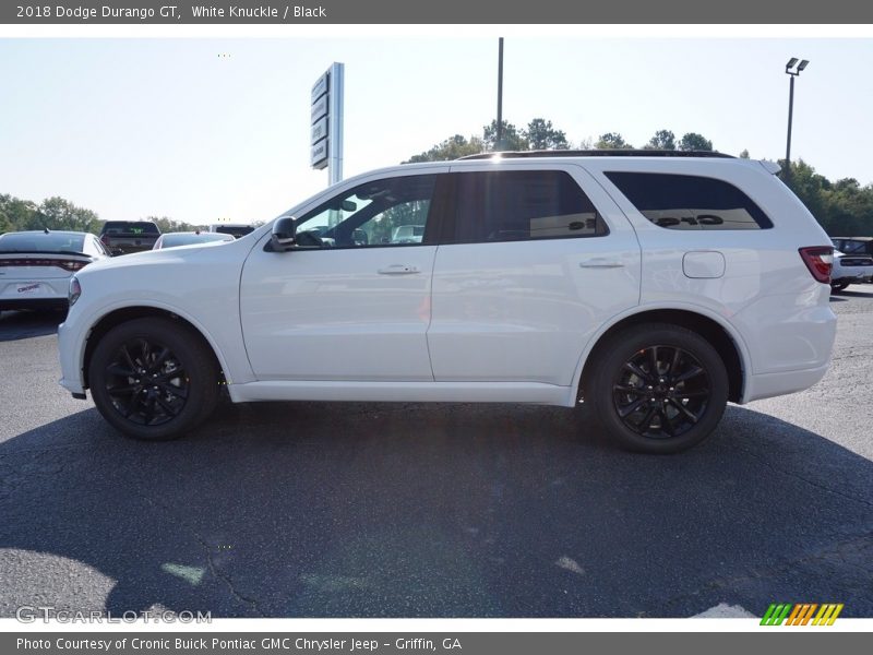 White Knuckle / Black 2018 Dodge Durango GT