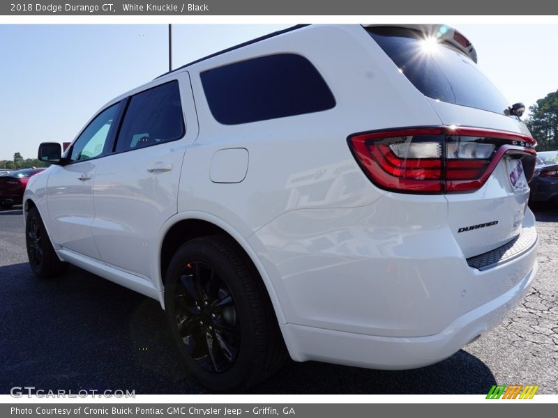 White Knuckle / Black 2018 Dodge Durango GT