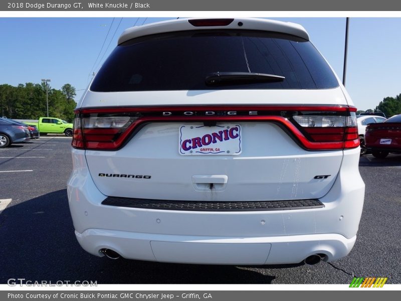 White Knuckle / Black 2018 Dodge Durango GT