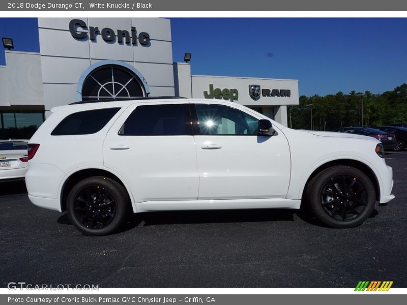 White Knuckle / Black 2018 Dodge Durango GT