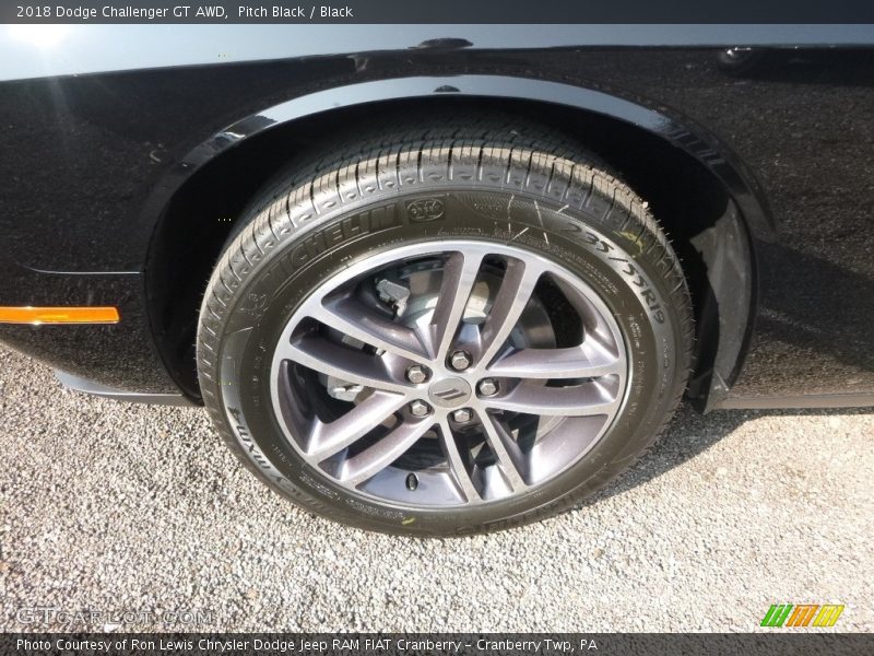 Pitch Black / Black 2018 Dodge Challenger GT AWD