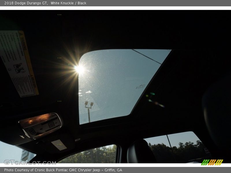 White Knuckle / Black 2018 Dodge Durango GT