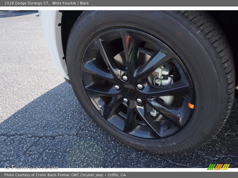 White Knuckle / Black 2018 Dodge Durango GT