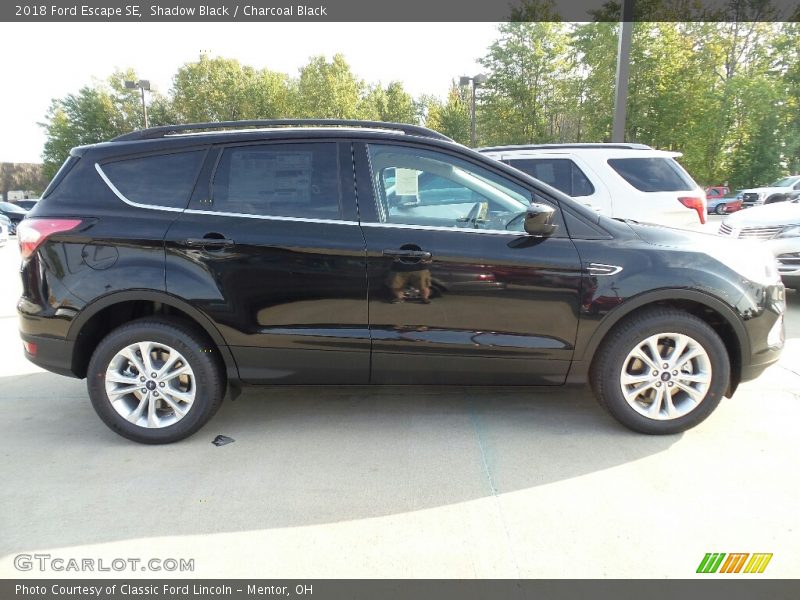 Shadow Black / Charcoal Black 2018 Ford Escape SE
