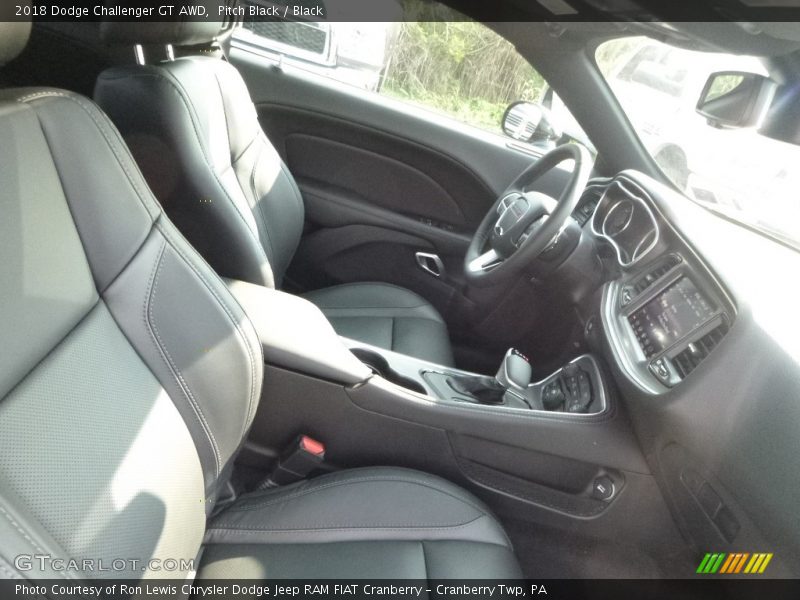 Pitch Black / Black 2018 Dodge Challenger GT AWD