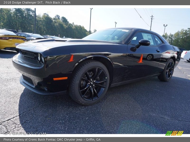 Pitch Black / Black 2018 Dodge Challenger SXT