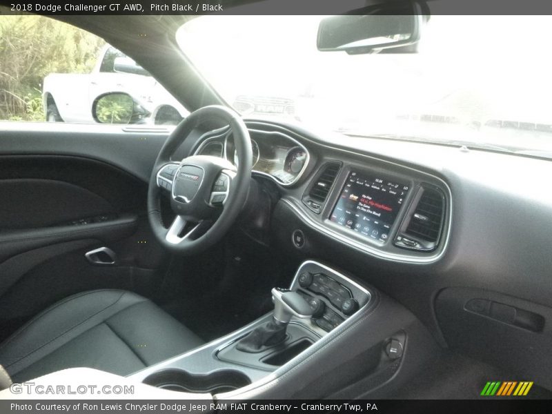 Pitch Black / Black 2018 Dodge Challenger GT AWD
