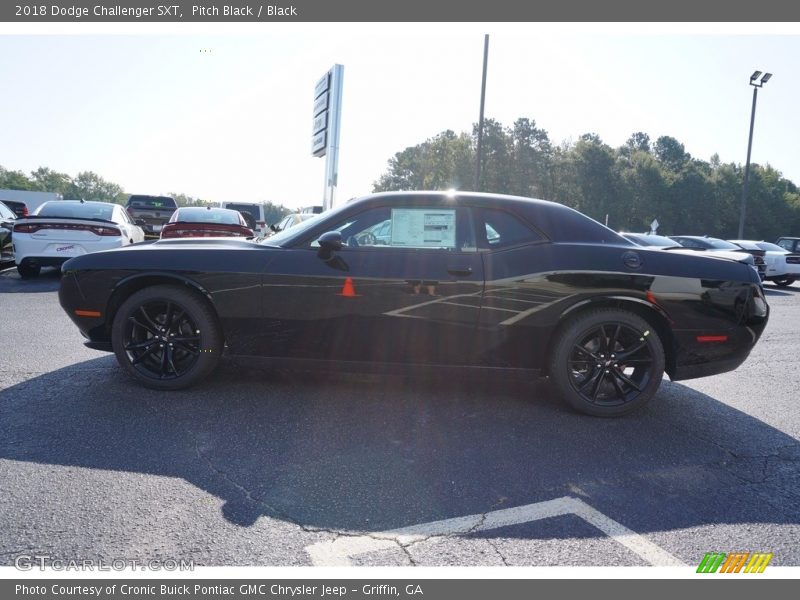 Pitch Black / Black 2018 Dodge Challenger SXT
