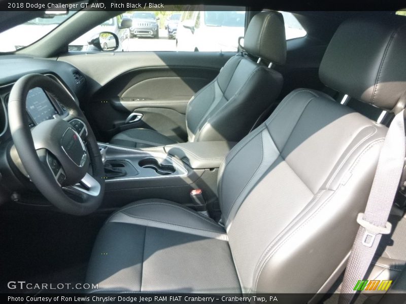 Pitch Black / Black 2018 Dodge Challenger GT AWD