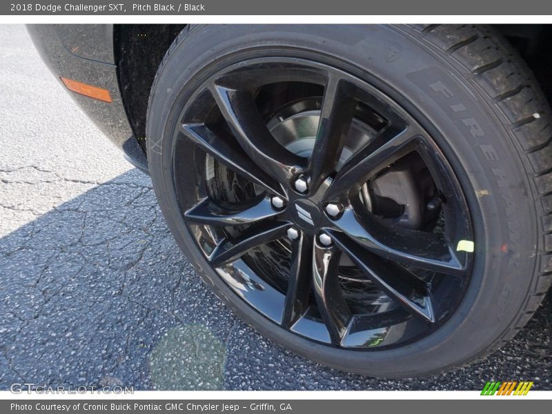 Pitch Black / Black 2018 Dodge Challenger SXT