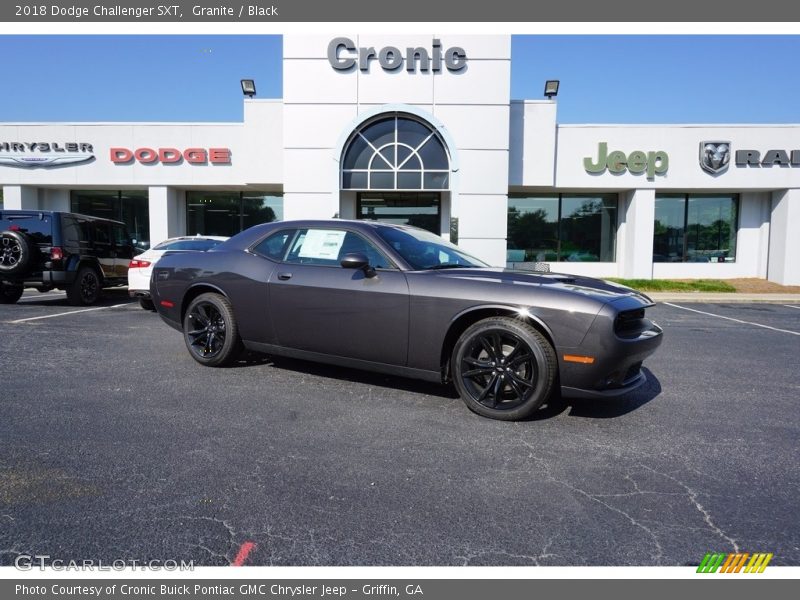 Granite / Black 2018 Dodge Challenger SXT