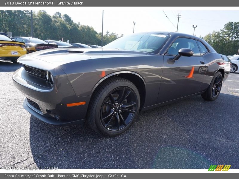 Granite / Black 2018 Dodge Challenger SXT