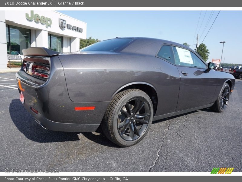 Granite / Black 2018 Dodge Challenger SXT