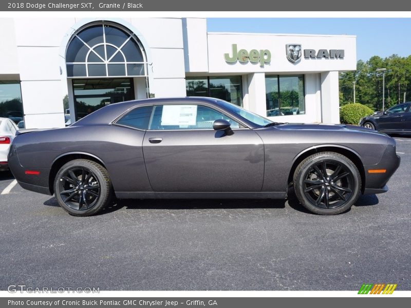 Granite / Black 2018 Dodge Challenger SXT