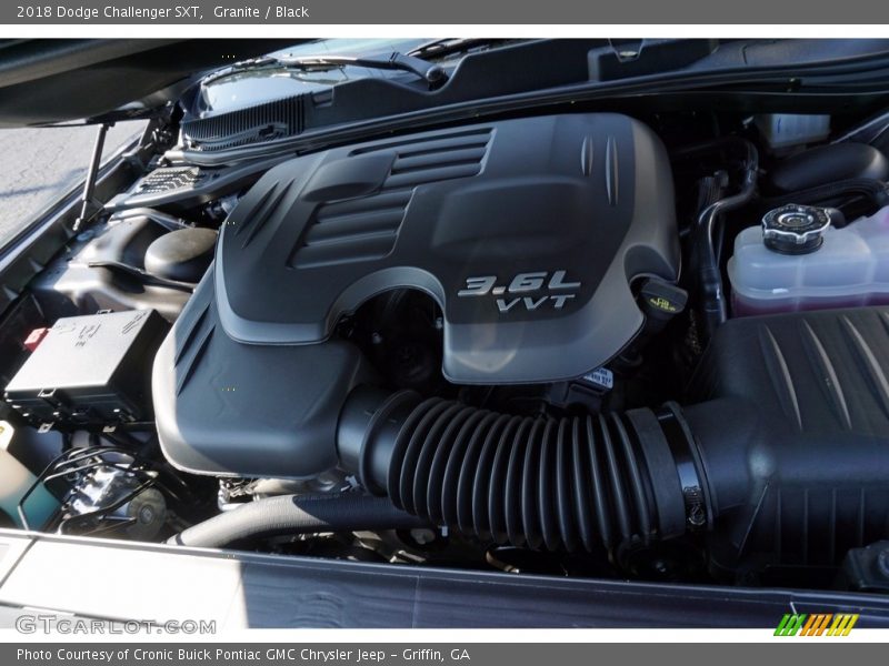 Granite / Black 2018 Dodge Challenger SXT