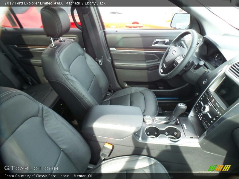 Magnetic / Ebony Black 2017 Ford Explorer Limited 4WD